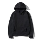 Autumn Fashion Loose Tops Solid Colour Hooded Polyester Men'S Sweatshirt Simple Casual